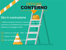 Tablet Screenshot of officineconterno.org